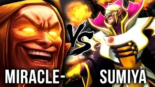 Most EPIC Invoker Battle - Miracle- vs. TOP-1 Invoker Spammer Sumiya - Dota 2