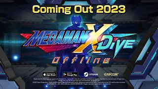 Mega-Man X Dive Offline - Announcement Trailer (2023.06.13)