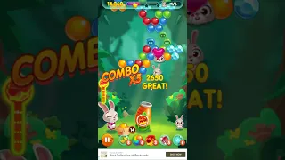 Bunny Pop Level 294 no booster [Gameplay Walkthrough] optimized for smartphones [BitMango]