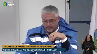 🔴Ministros Paulo Pimenta e Waldez Góes sobre situação do Rio Grande do Sul em coletiva de imprensa