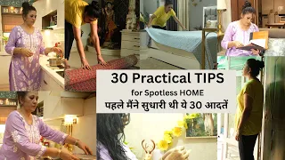 30 TIPS & Habits for a CLEAN & BEAUTIFUL HOME , Ultimate Guide to a Spotless Home , Practical Tips