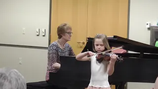 Molly Nagel Violin Recital - Polish Dance - 5-4-19 (age 9)