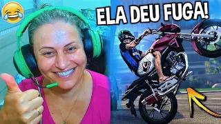 MINHA MÃE DEU FUGA NO GRAU DE 6 ESTRELAS NO GTA BRASIL