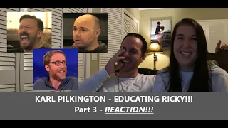 Americans React | KARL PILKINGTON | Educating Ricky Part 3 | REACTION