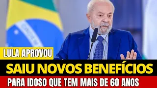 SEIS BENEFÍCIOS DO GOVERNO LIBERADOS PARA IDOSO QUE TEM MAIS DE 60 ANOS!