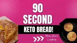 The Best 90 second keto bread Recipe