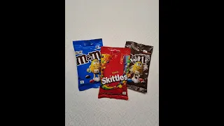 New Some Lot"s of Candies Lolipop ASMR, Skittles ,m&m  #somelotsofcandies #compilation#asmr#skittles