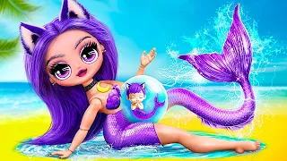 Poppy Playtime 3: CatNap Became a Mermaid? 30 LOL OMG DIYs