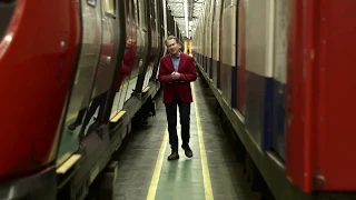 New S-Stock London Underground trains introduced by Michael Portillo