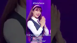 Top 8 Twice Fancam Studio Choom "Alcohol Free"