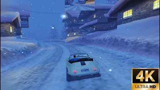 Need For Speed: Porsche Unleashed - 4K - Snowy Alps - Alternative Routes and a chopper! - Windows 11