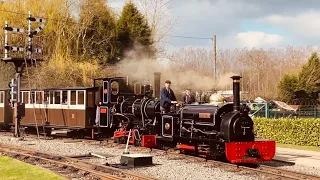 “Fantastic”Statfold Barn Railway “Enthusiast Weekend””Last Days of the Penrhyn Steam” PART 2 20.3.22