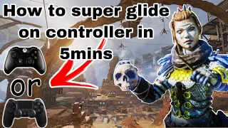 HOW TO SUPER GLIDE ON CONTROLLER/CONSOLE IN 5MINS (Best and easiest way)