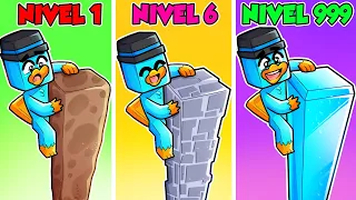 TORRE De Nivel 1 vs TORRE de Nivel 99999999999999