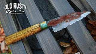 Beautiful Japanese Knife Restored - Look how beautiful it looks!