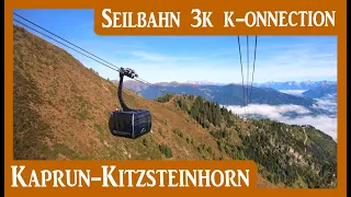 mit der neuen 3K K-ONNECTION von KAPRUN 768m auf den KITZSTEINHORN 3029m GoPro Onride Video