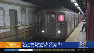 Woman Hit And Killed By Subway On Upper West Side, NYPD Says