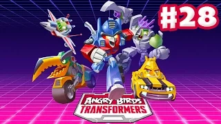 Angry Birds Transformers - Gameplay Walkthrough Part 28 - Stella as Airachnid and Arcee! (iOS)