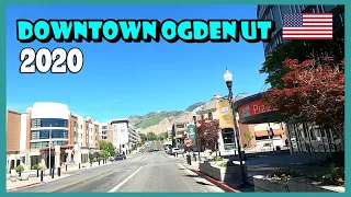 DOWNTOWN OGDEN UTAH USA DRIVING AROUND & EXPLORE 2020