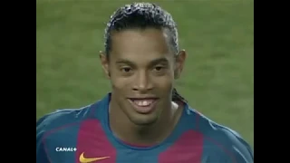 Ronaldinho vs Atlético de Madrid - Home - La Liga - 2004/2005 - Matchday 22