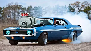 American Muscle Cars Compilation | Big Engines & Power Sound 2020