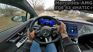 2022 Mercedes-AMG EQE 43 4Matic | POV test drive