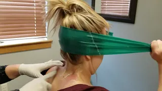 Graston Technique FAKTR Neck Therapy Technique for Whiplash Injury and Headaches