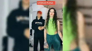 Sergej Pajić i Uki Q uče ples za pesmu Ja i Ona (TikTok)