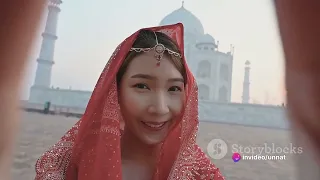 Exploring the Majestic Taj Mahal | A Journey through Time and Beauty.