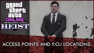 GTA Online: All Casino Heist Access Points and POI Locations Guide