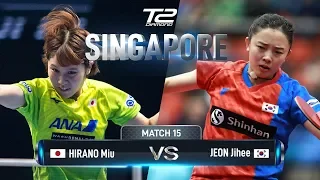 Miu Hirano vs Jeon Jihee | T2 Diamond 2019 Singapore (R16)