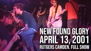 New Found Glory live at Rutgers Camden - April 13, 2001 - Full Set (1st night of Self-Titled tour)