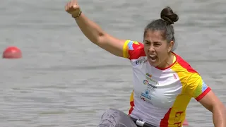 C1 Women 200m Final A 2021 Canoe-Kayak Sprint European Olympic Qualifier Szeged Hungary/Day 2:Finals