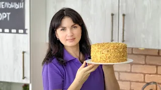 Как в ДЕТСТВЕ🎂. ОДНА банка ВАРЁНКИ💯. КАРАМЕЛЬНЫЙ торт🍰 -  Я-ТОРТодел❤️