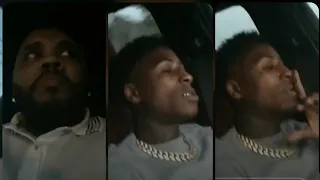 NBA YoungBoy snaps on someone he thought was pulling up on him and Kevin Gates + full car ride