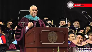 Colin Powell 2012 commencement speech