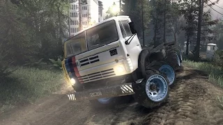 SpinTires обзор мода ( Урал - 5322 v2.1 ) Доработка