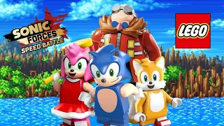 Sonic forces speed battle: Lego sonic characters