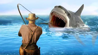 FISHING THE RAREST ANIMALS EVER in Red Dead Redemption 2