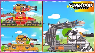 Monster Tank Shooting Game - Monsters Power LV28 | Super Tank Rumble | Cartoon tanks