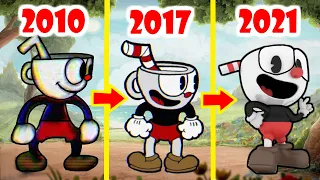 La INCREIBLE EVOLUCION de CUPHEAD 😱 (2010-2021)