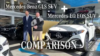 2023 Mercedes-Benz GLS SUV & 2023 Mercedes-EQ EQS SUV COMPARISON!