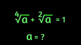 Japanese| A Nice Math Olympiad Question |Solve for a #math