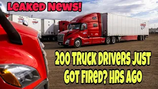 Leaked News! 200 Truck Drivers Just Got Fired Hrs Ago? Major Company (Mutha Trucker News Report)