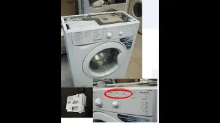 Indesit iwub 4085 washing machine blinks does not start
