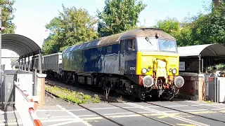 Ex DRS Now GBRF Class 57 (57310) 'Pride Of Cumbria' Passing Canterbury West With Box Wagons 5/9/23