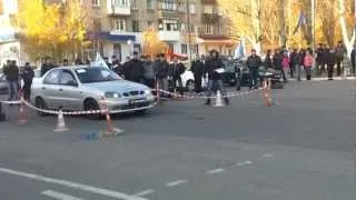 2012.11.18 - DAEWOO Lanos TT Анатолий - 4 - Слалом adrenalinetime.info