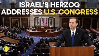 Israel's Herzog addresses joint meeting of US Congress | Washington DC LIVE | WION LIVE