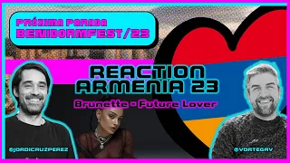 Brunette - Future Lover | Armenia 🇦🇲 | REACTION - Próxima parada BenidormFest
