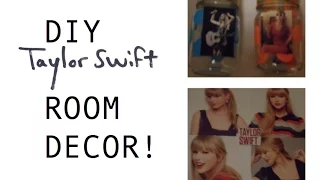 DIY Taylor Swift Room Decor (September 2016)